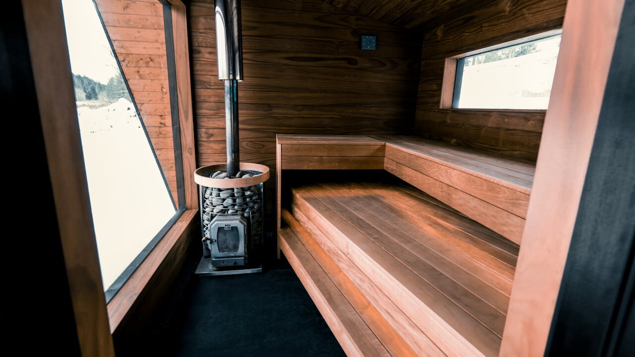 ODYL Sauna interior view 2
