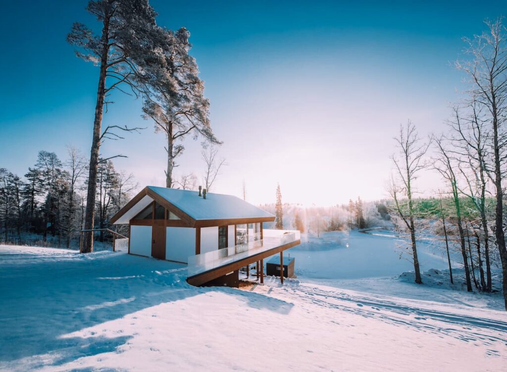 ODYL entrance winter view