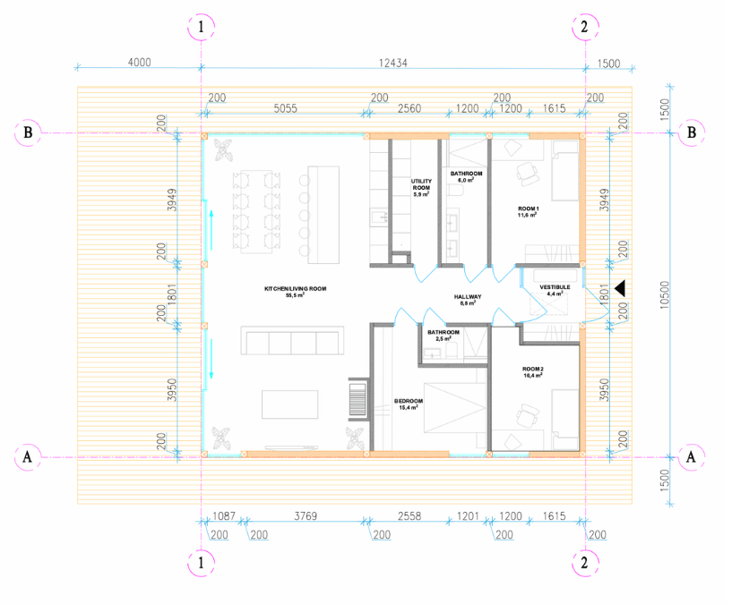 Tailor made floorplan