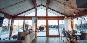 ODYL House view from inside to outside